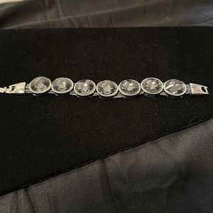 Smokey grey/ black bracelet